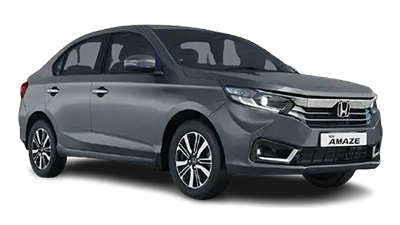 White HONDA AMAZE taxi